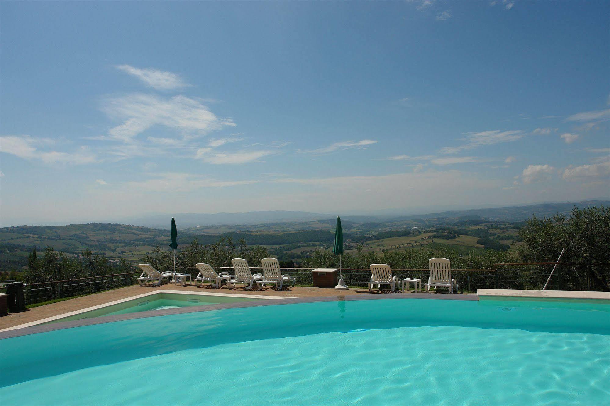Hotel Il Castellaccio Piccione Bagian luar foto